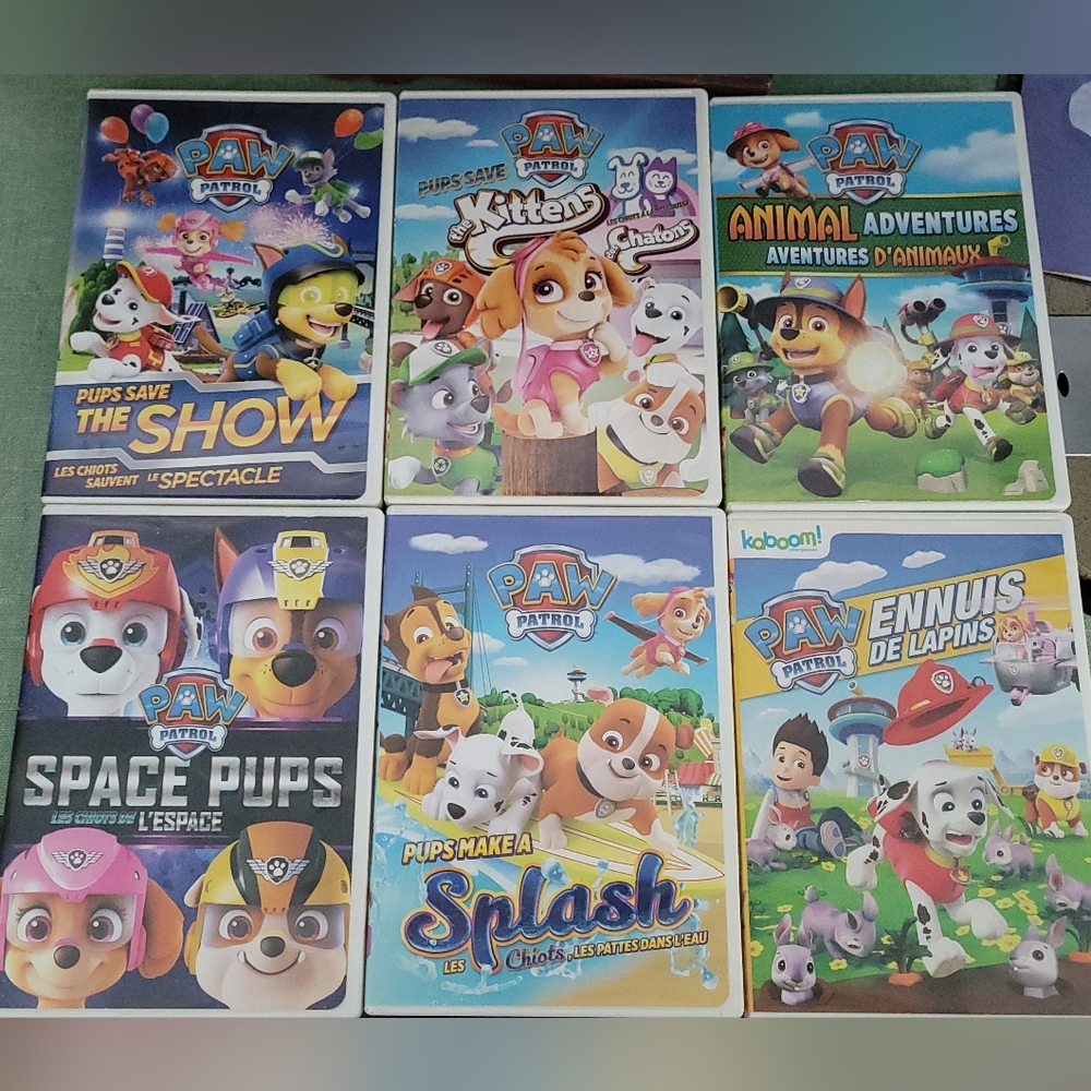 Paw Patrol Colorful Adventure DVD Set